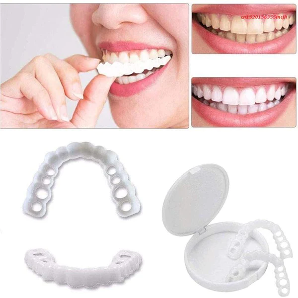 Lente's Dental White - Kit Superior + Inferior (AJUSTÁVEL A TODAS ARCADAS DENTÁRIAS)