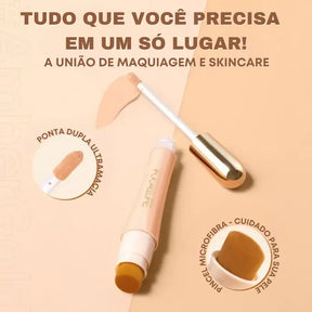 [PROMOÇÃO DA SEMANA DO BRASIL] Base Focallure 2 EM 1 - Anti Rugas (Adaptável a Todos os Tipos de Pele)