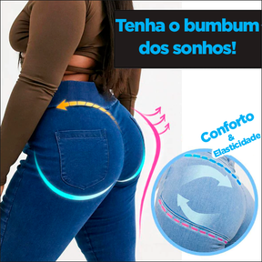 LipoJeans - Tenha o Bumbum dos Sonhos (Silhueta Perfeita, Máximo de Conforto em Fios Flex Teck)