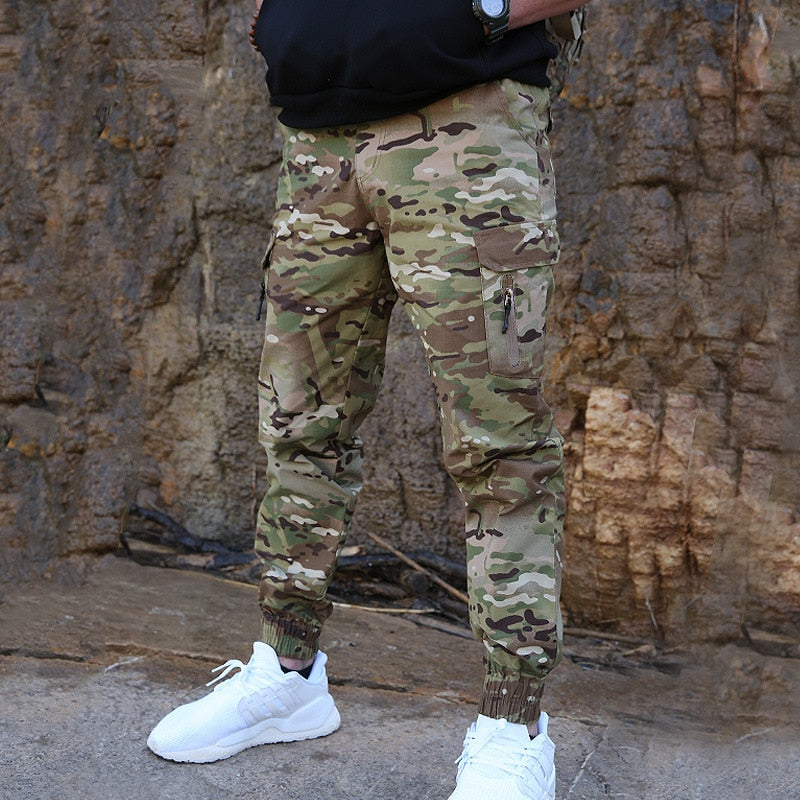 Calça Tática Militar Camuflada - Impermeável