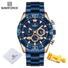 Relógio Masculino de Aço NaviForce