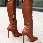 Patrizia - Klassische Lederstiefel