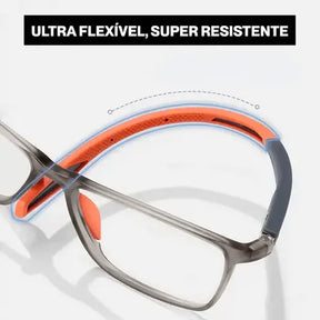 (Compre 1 Leve 2 Unidades) Óculos Ultra Focal com Grau Adaptável Unissex | Armação Flexy